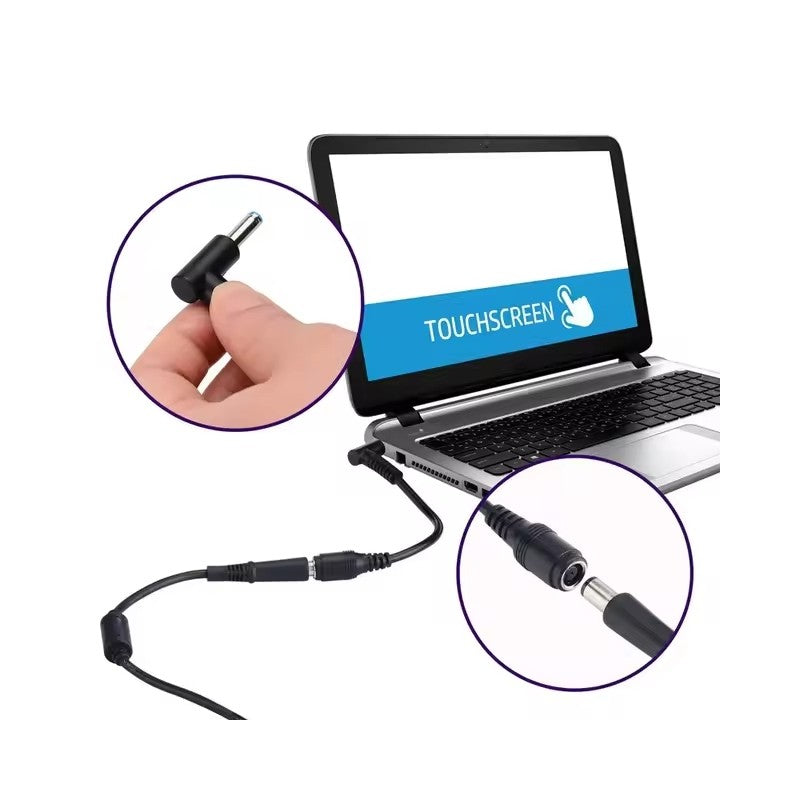 Adaptador de carga HP Blue Tips 7,4x5,0mm a 4,5x3,0mm, A+