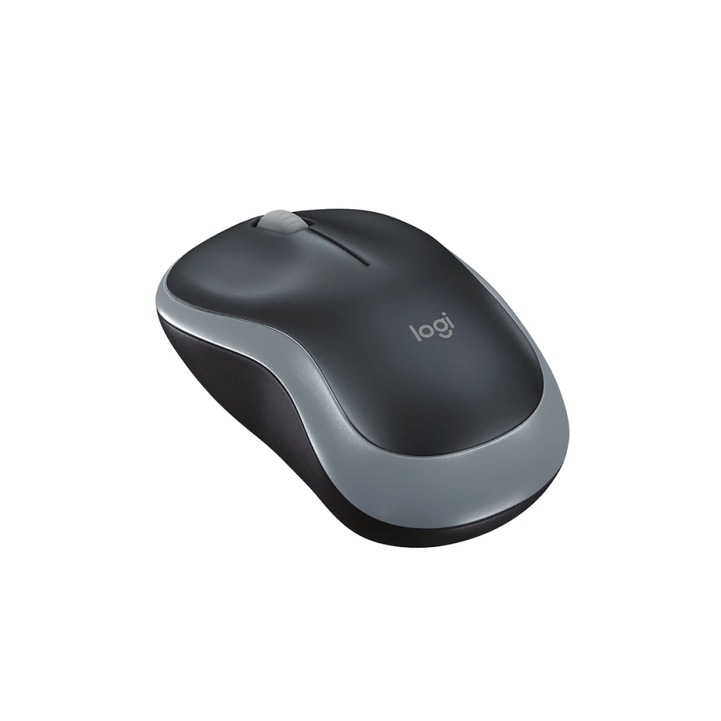 Ratón Logitech M185 Wireless Inalámbrico Negro Gris, Nuevo