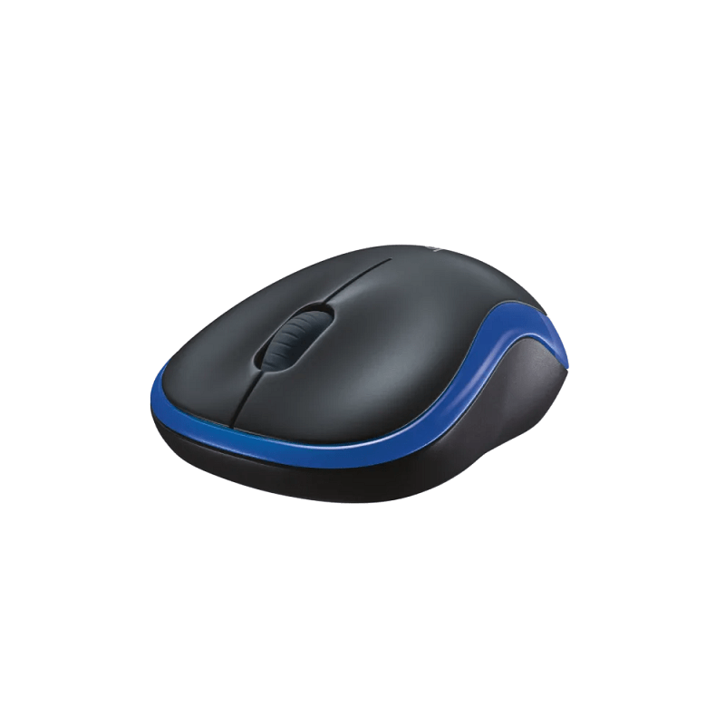 Ratón Logitech M185 Wireless Inalámbrico Azul, Nuevo