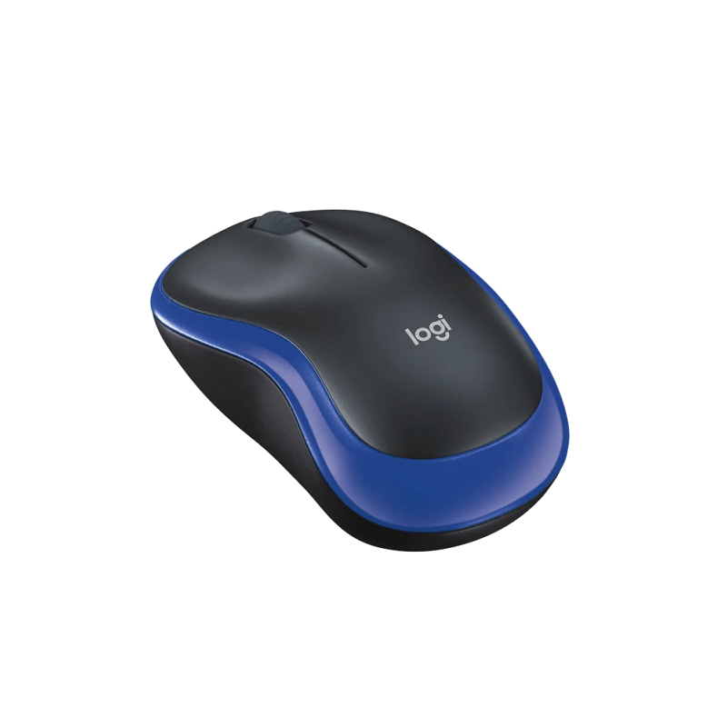 Ratón Logitech M185 Wireless Inalámbrico Azul, Nuevo