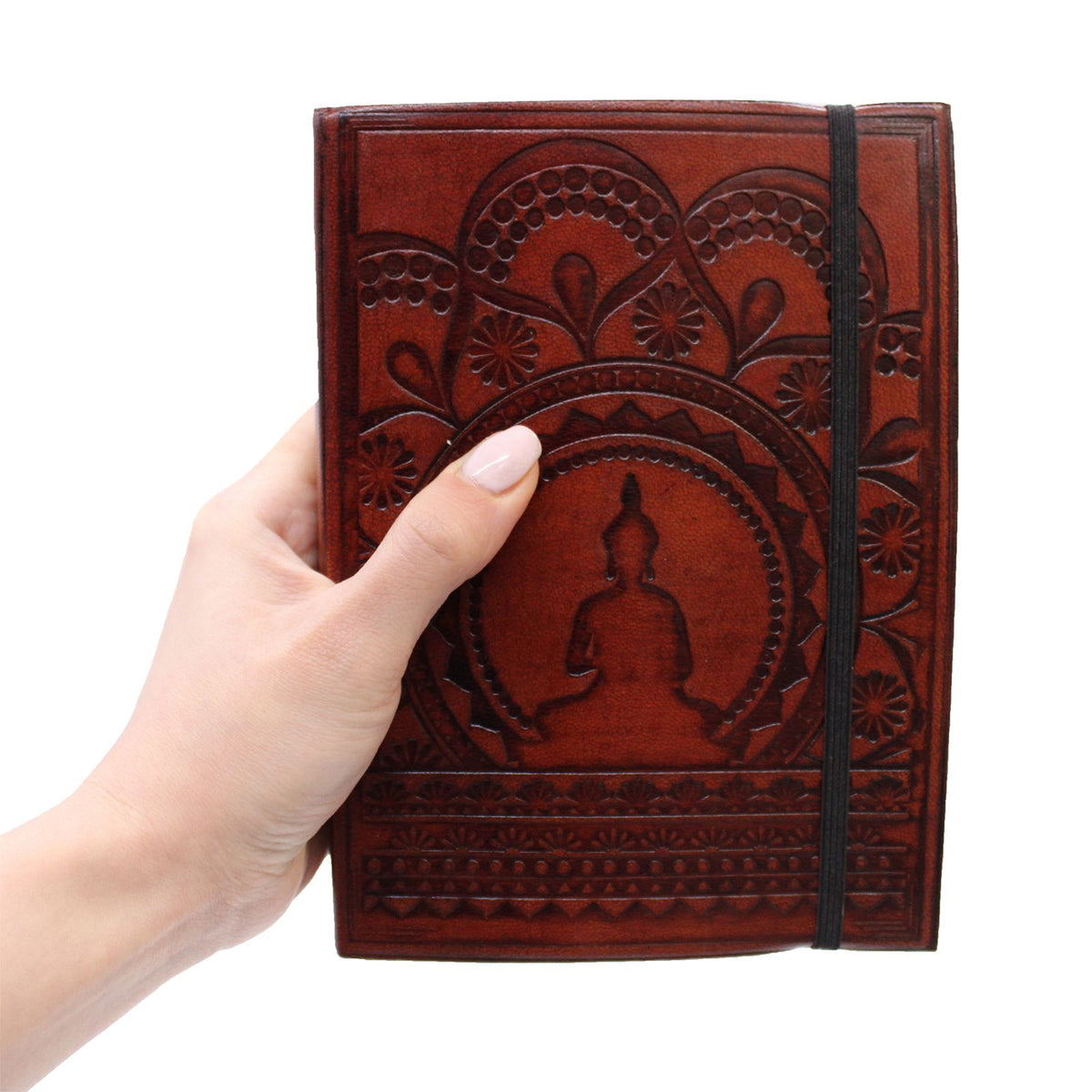 Cuaderno pequeño con elástico - Chakra Mandala