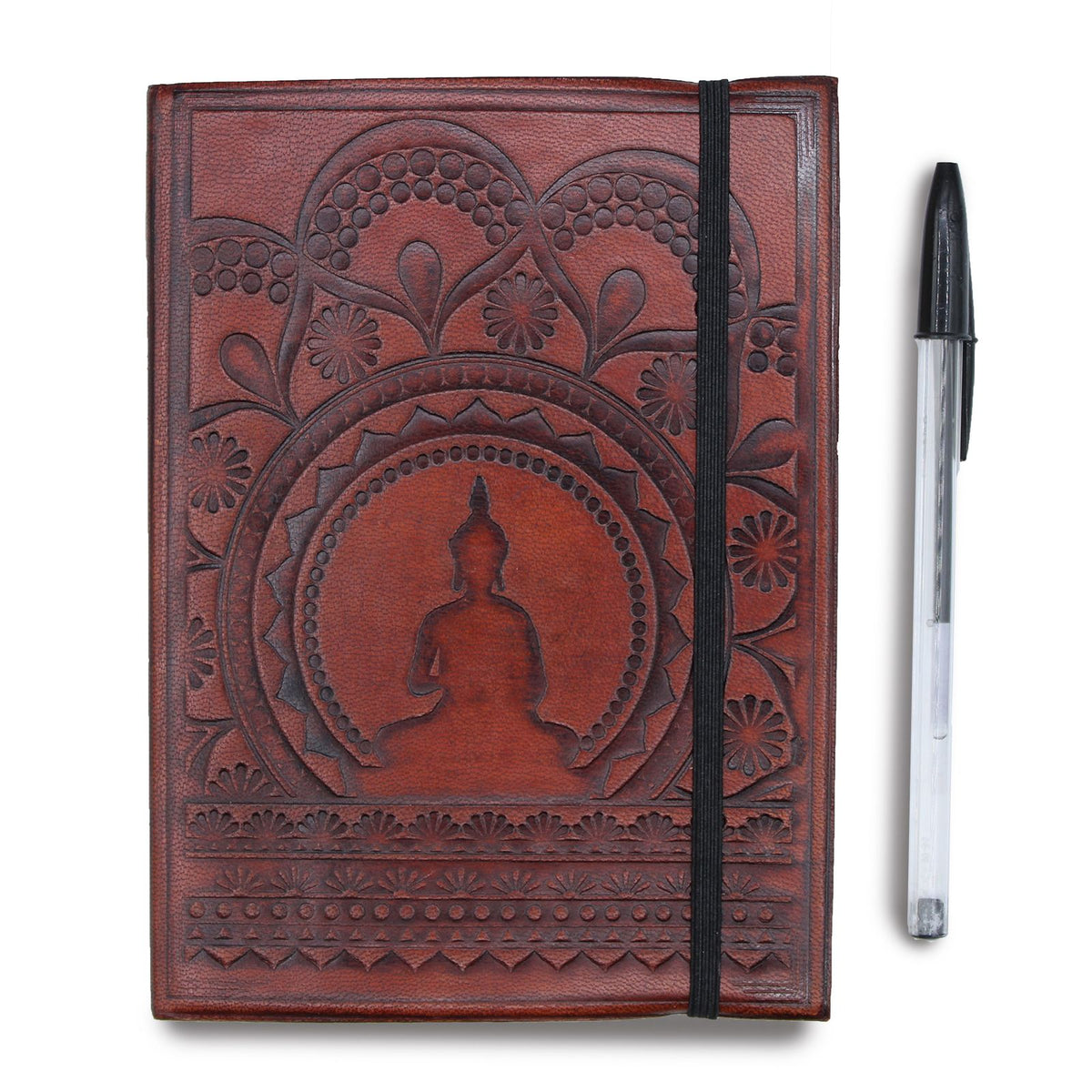 Cuaderno pequeño con elástico - Chakra Mandala