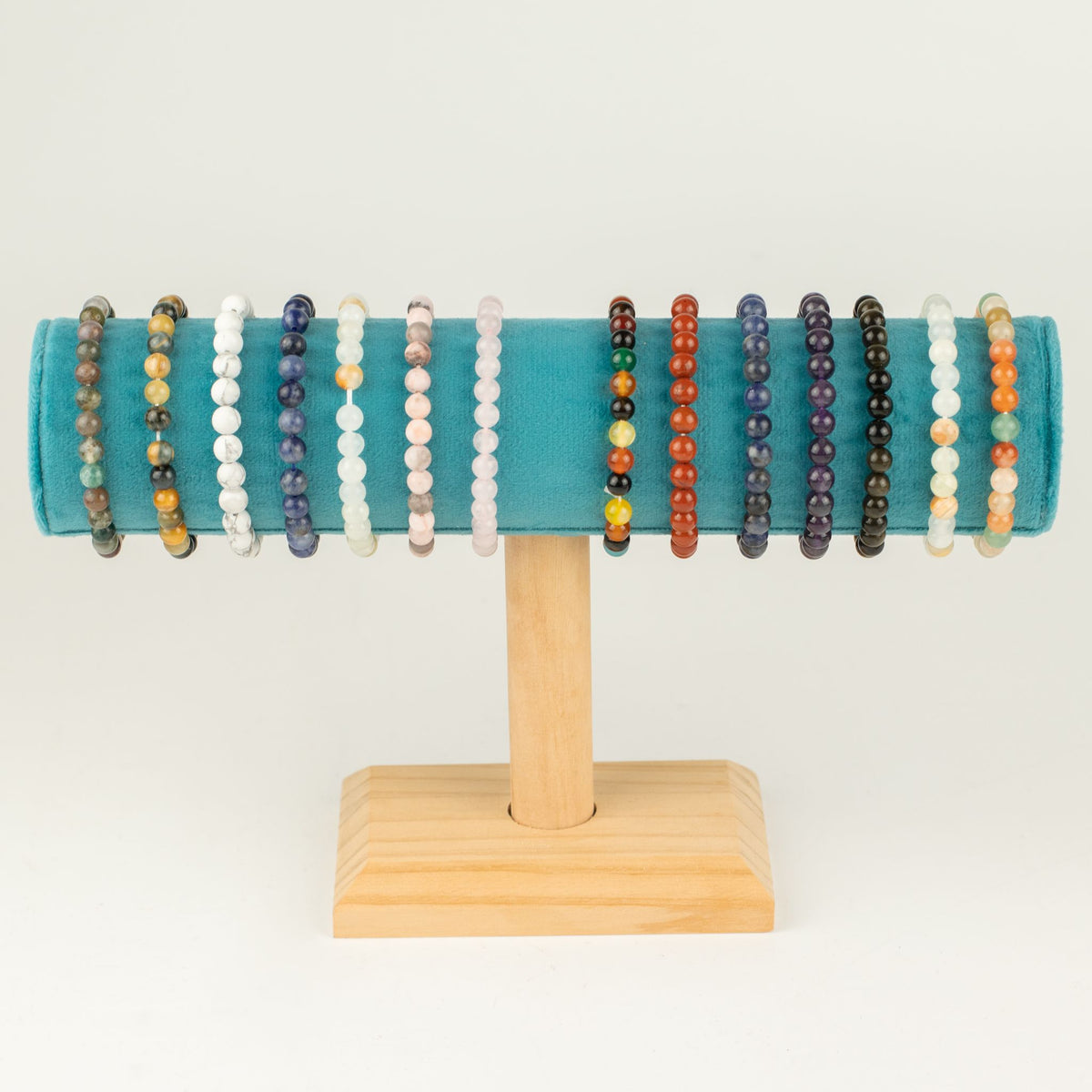 Pulsera de Poder Pequeña (17 cm x 6 mm) - cornalina