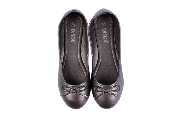 Bailarinas manoletinas "Wedding" talla M bronce