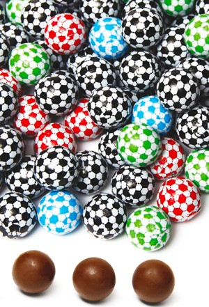 Balones chocolate (bolsa 175 uds.)
