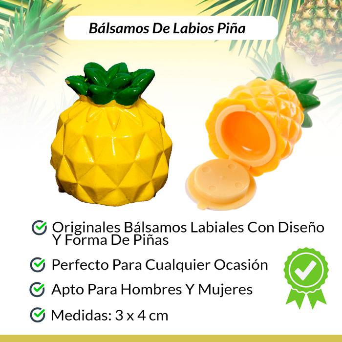 Bálsamo labial piña