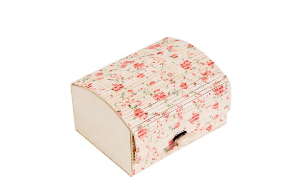 Baúl estampado floral