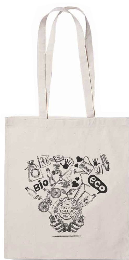 Bolsa de la compra yute