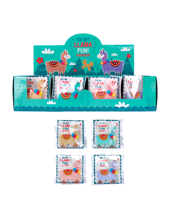 Borrador pompón "Llamas"
