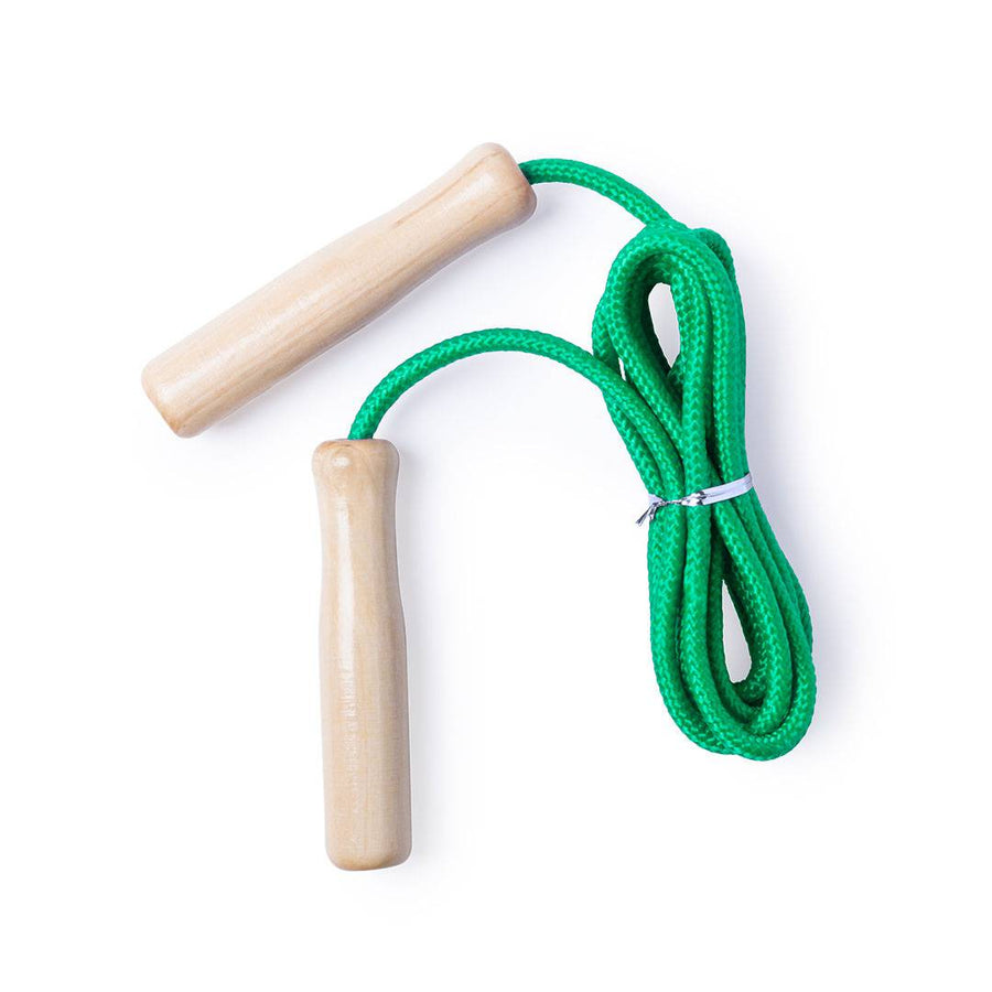 Comba saltar de madera 240 cm verde