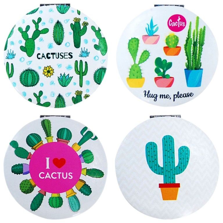 Espejo "Cactus" redondo