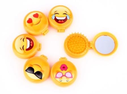 Cepillo espejo emoticonos