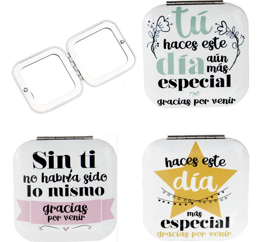 Espejo "Gracias por venir"