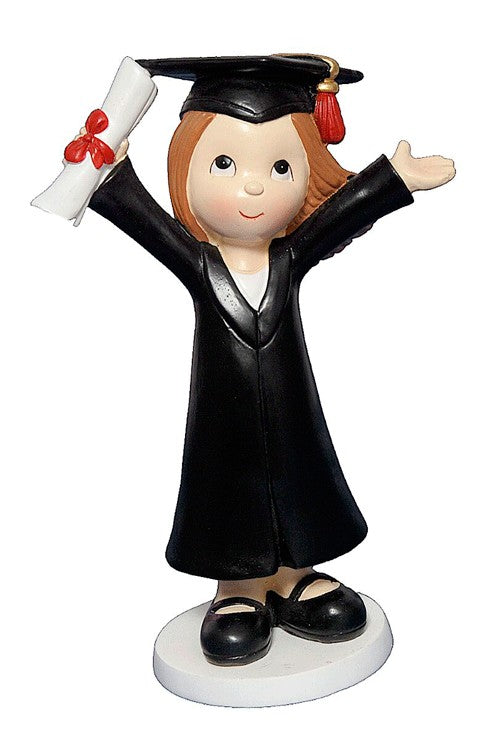 Figura niña graduada