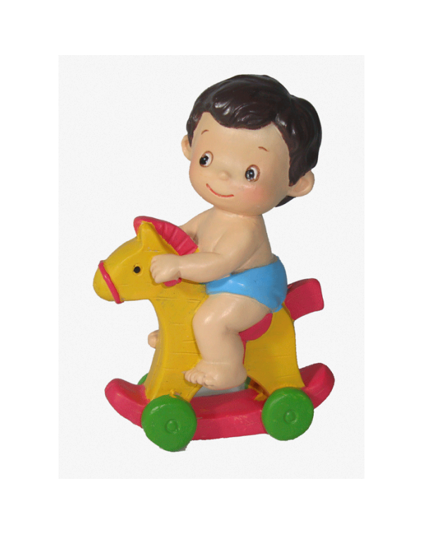 Figura pastel niño "Caballito"