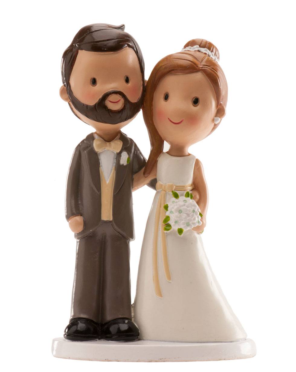 Figura para tarta novios clásico