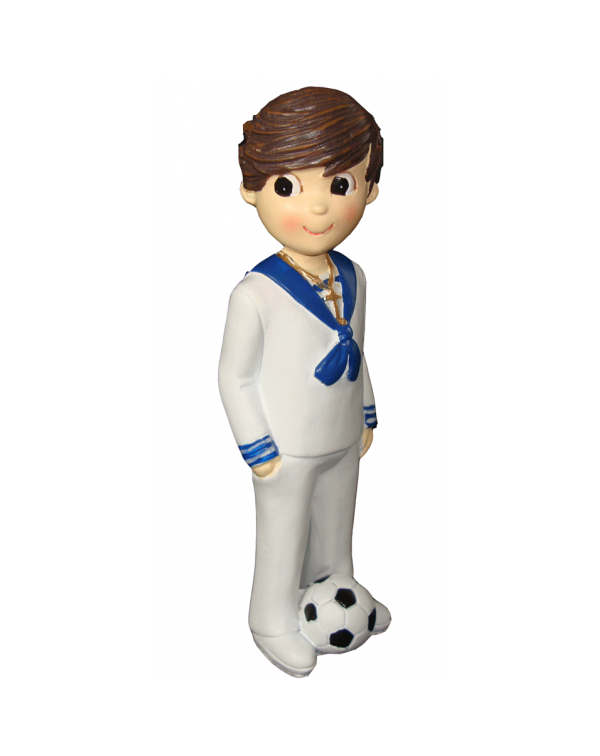 Figura tarta fútbol comunión