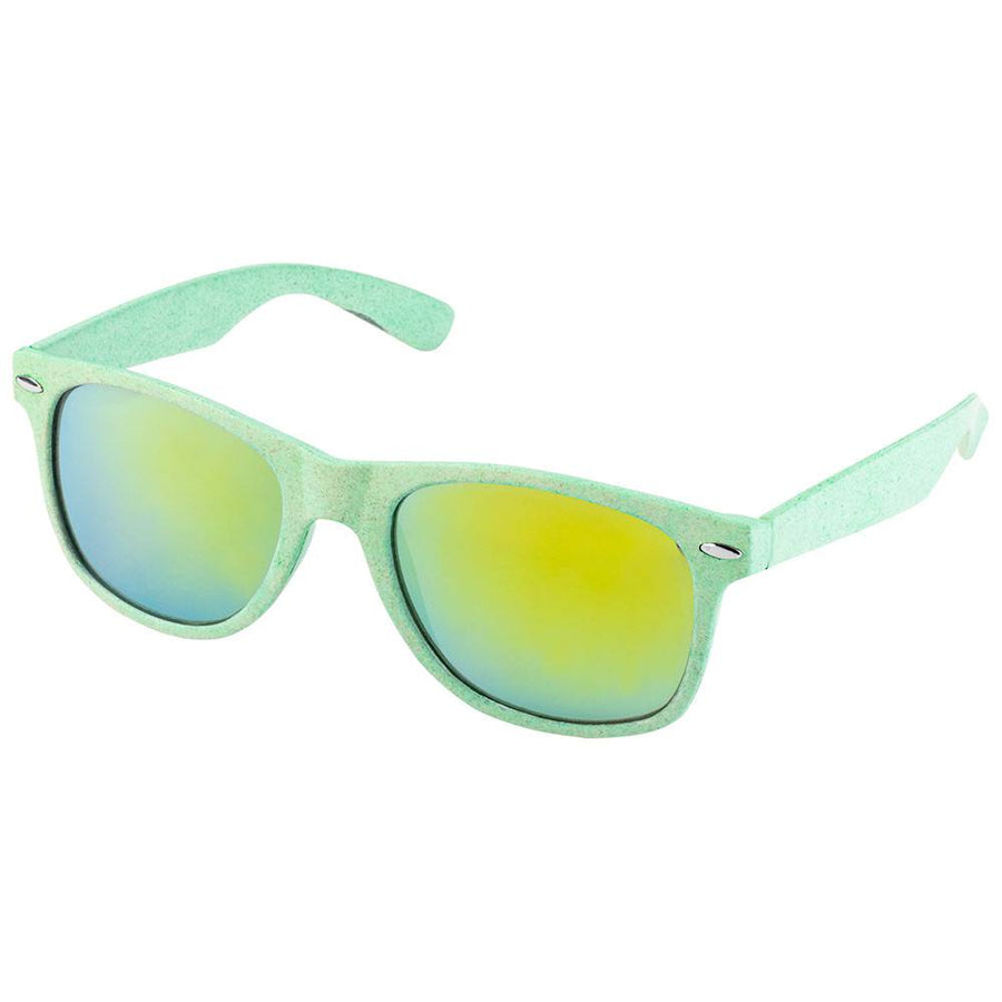 Gafas de sol eco fibra de trigo y PP color verde