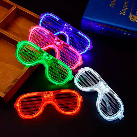 Gafas LED colores