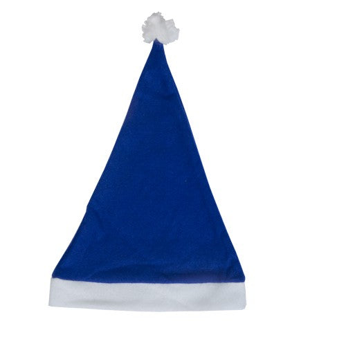 Gorro Papá Noel azul