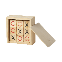 Juego de madera tres en raya