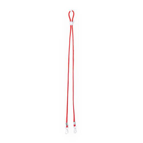 Lanyard poliéster rojo