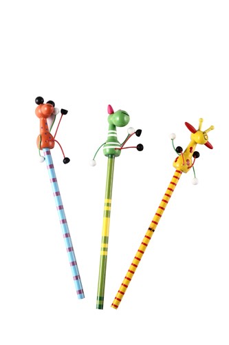 Lápiz de madera "New animals"