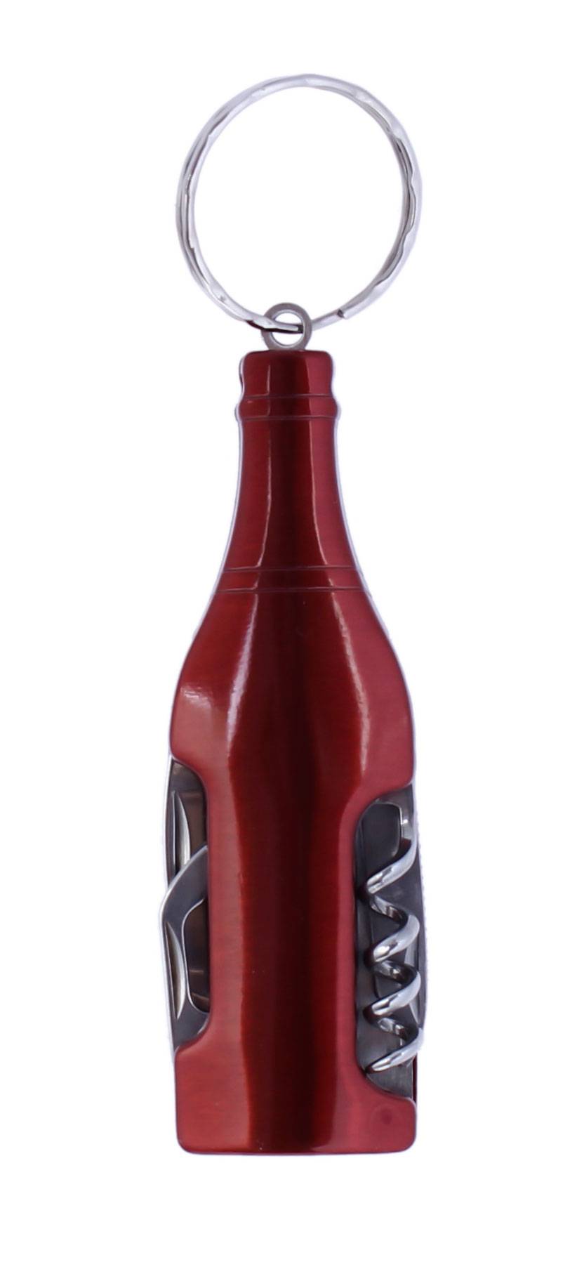 Llavero botella navaja + multiusos en caja