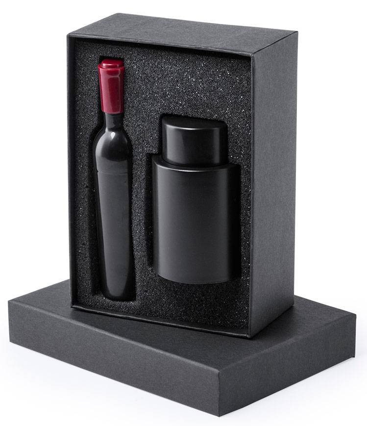 Set abridor + tapón vacío en caja