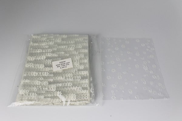 Lote 100 bolsas celofán flores 9,5 x 12 cm