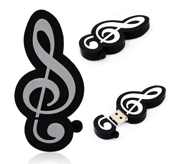 Memoria USB nota musical 8 GB