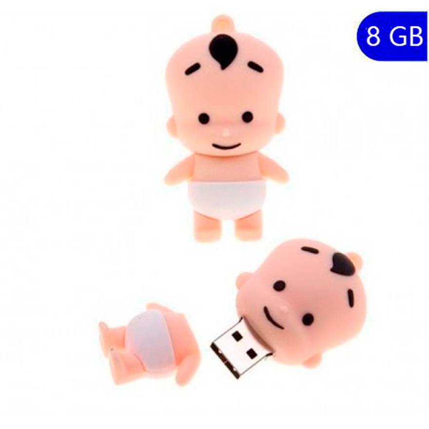 Memoria USB bebé pañal 8 GB