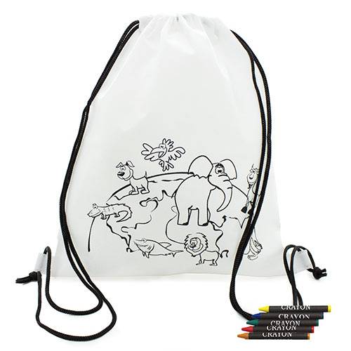 Mochila con ceras selva