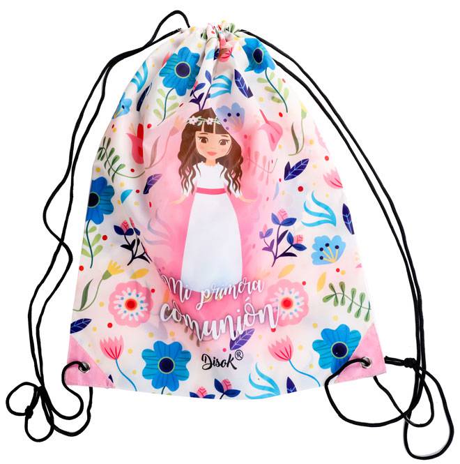 Petate mochila mi primera comunión niña