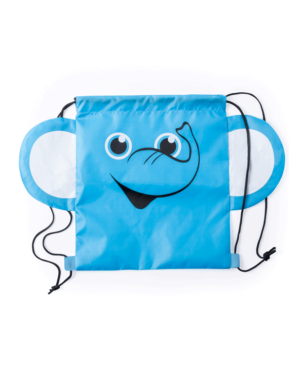 Mochila poliéster elefante