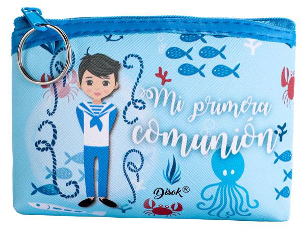 Monedero mi primera comunión niño