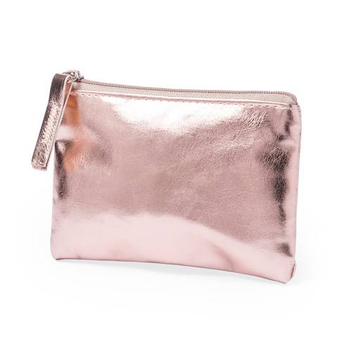 Monedero metalizado "Colour" rosa