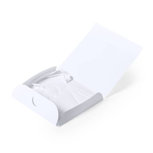Portamascarillas blanco XL