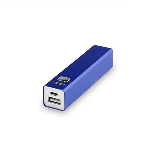 Power bank USB metalizado 2200 mAh