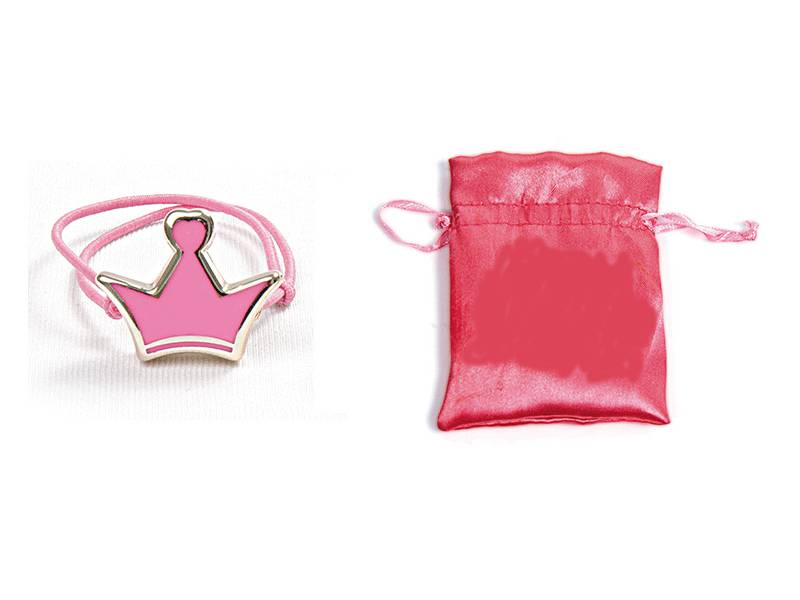 Pulsera princesa rosa ajustable
