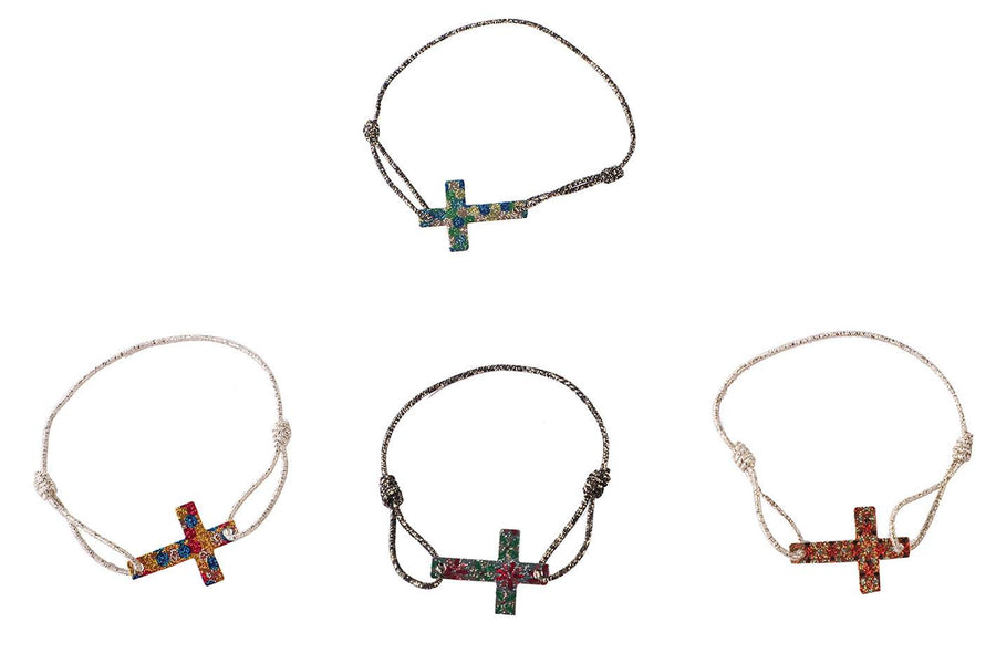 Pulsera cruz comunión