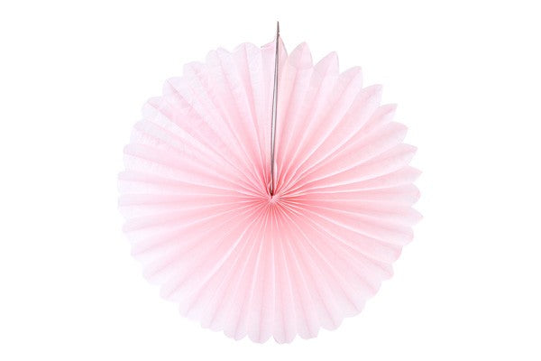 Rosetas de papel rosa