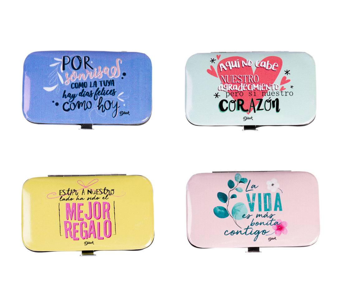 Set de manicura frases positivas
