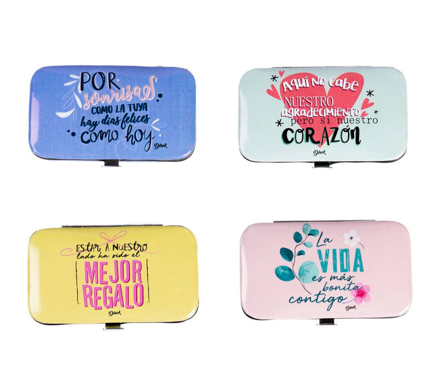 Set de manicura frases positivas