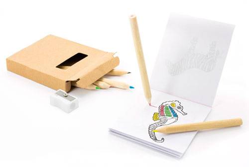 Set para colorear eco infantil
