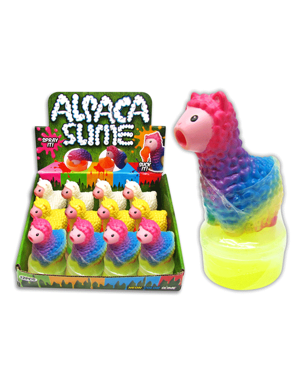 Slime llama traga y escupe