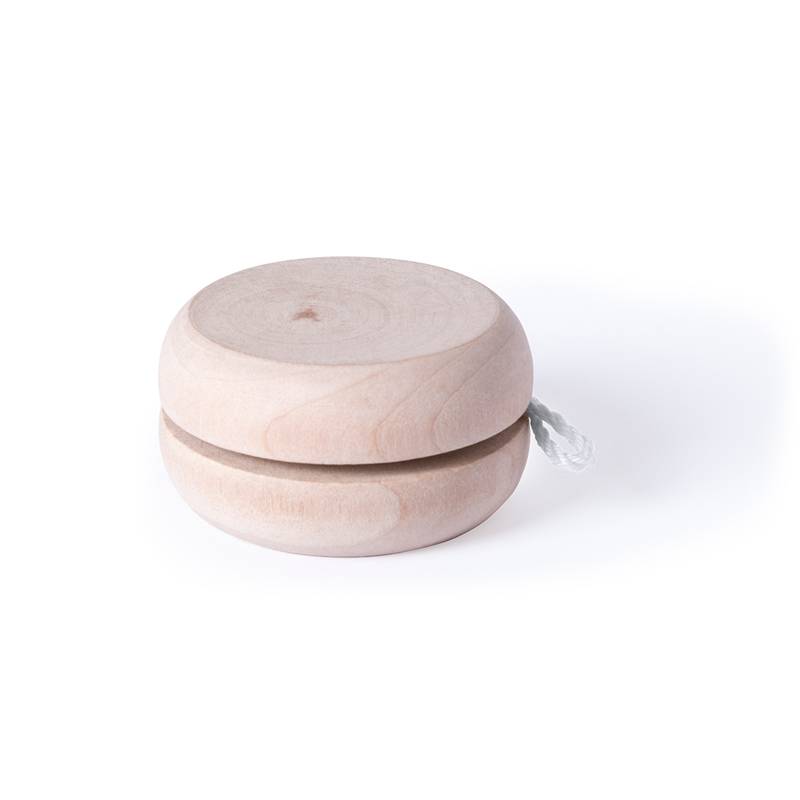 Yoyo de madera natural