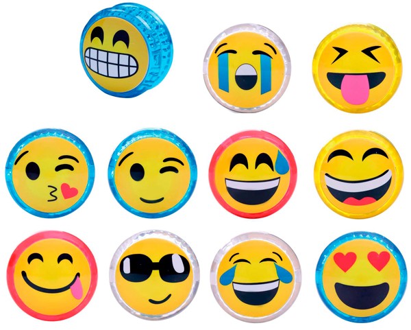 Yo yo emoticonos con luz